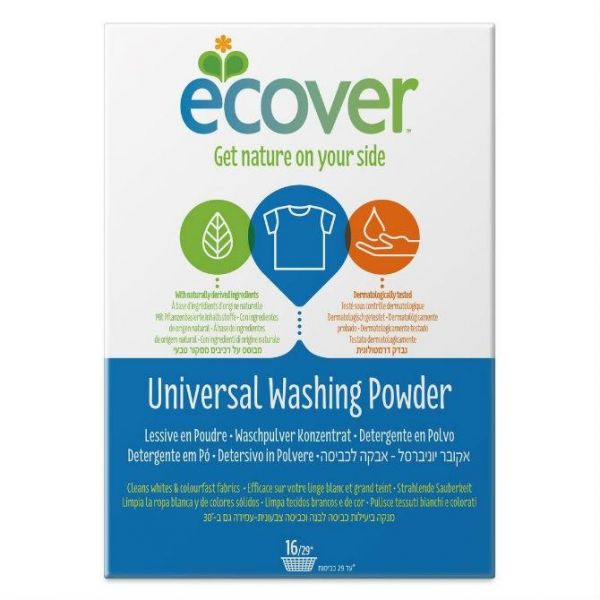 Ecover Экологический стиральный порошок-концентрат универсальный 1,2 кг