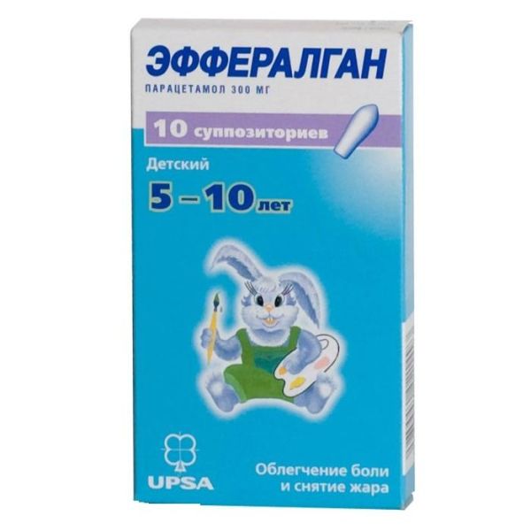 Эффералган суппозитории ректальные 300 мг 12 шт. Эффералган суппозитории ректальные 300 мг 12 шт.