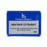 Магния сульфат порошок для приема внутрь, 20 г Магния сульфат порошок для приема внутрь, 20 г