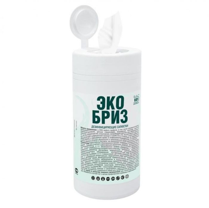 Экобриз салфетки дезинфицирующие 60 шт