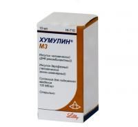 Хумулин м3 сусп. для п/к введ. 100ме/мл фл. 10мл №1