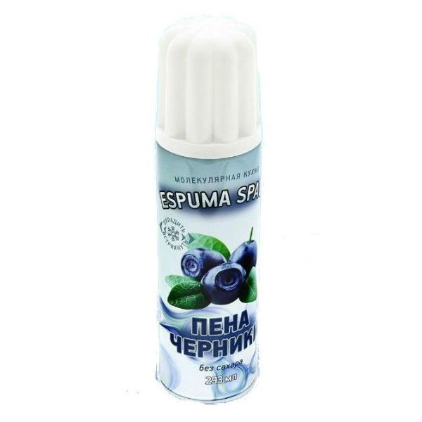 Espuma Space Пена Черники десерт из натуральных ягод без сахара 293 мл Espuma Space Пена Черники десерт из натуральных ягод без сахара 293 мл