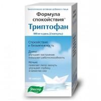 Формула спокойствия триптофан капсулы, 60 шт. Формула спокойствия триптофан капсулы, 60 шт.