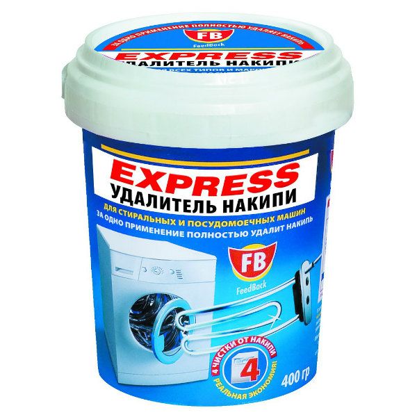 FeedBack Express Удалитель накипи для стиральных и посудомоечных машин 400гр