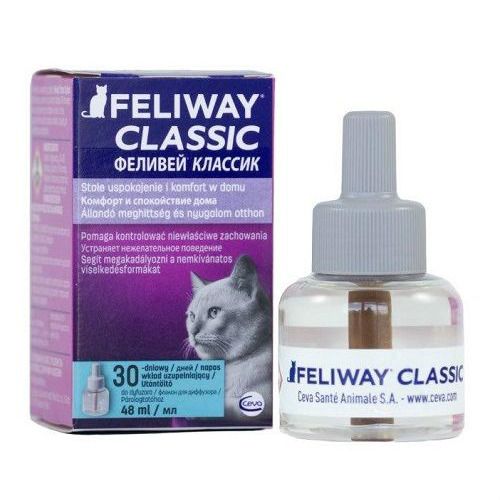 Feliway Classic Модулятор поведения для кошек сменный флакон 48мл