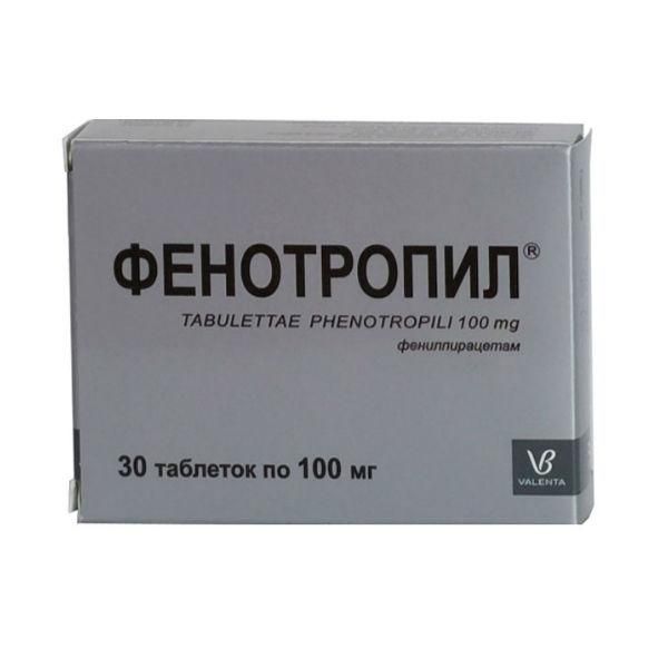 Фенотропил таблетки 100 мг, 30 шт. Фенотропил таблетки 100 мг, 30 шт.