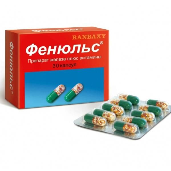 Фенюльс капсулы, 30 шт. Фенюльс капсулы, 30 шт.