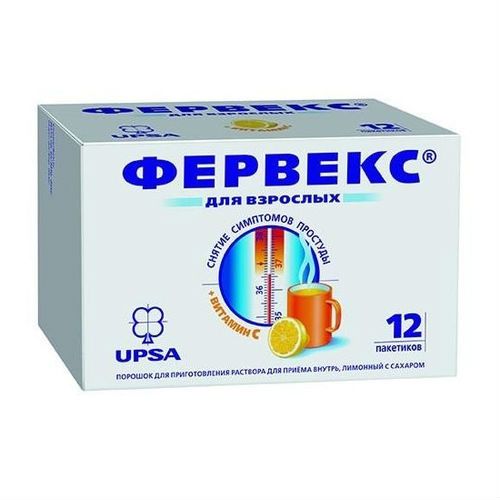 Фервекс порошок для р-ра для приема внутрь лимон с сахаром пакетики 12 шт. Фервекс порошок для р-ра для приема внутрь лимон с сахаром пакетики 12 шт.