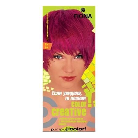 Fiona Creative color тон 7.7 Пламенная фуксия краска для волос