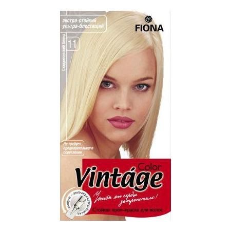 Fiona Vintage Color тон 11 Скандинавский блонд краска для волос