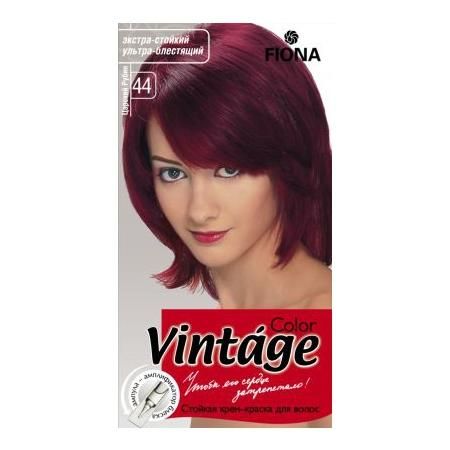 Fiona Vintage Color тон 44 Царский рубин краска для волос