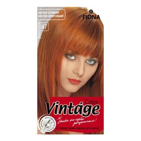 Fiona Vintage Color тон 47 Медный блондин краска для волос