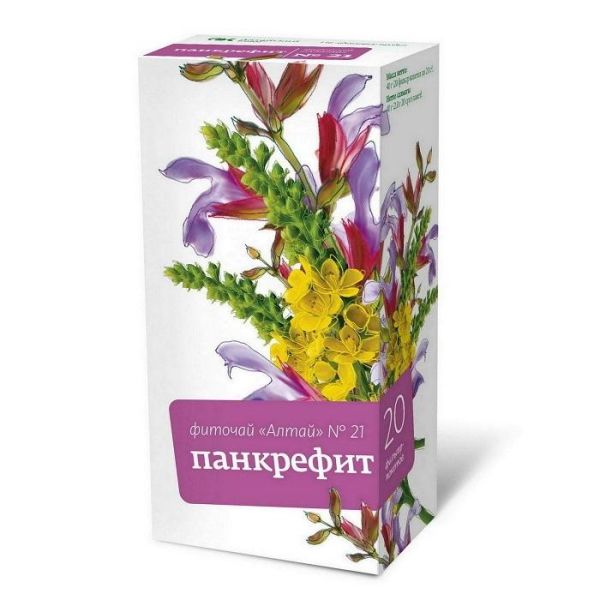 Фиточай алтай №21 панкрефит фильтрпакетики, 20 шт. Фиточай алтай №21 панкрефит фильтрпакетики, 20 шт.