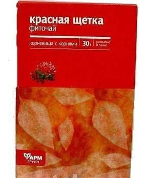 Фиточай Красная щетка фильтрпакетики 20 шт. Фиточай Красная щетка фильтрпакетики 20 шт.