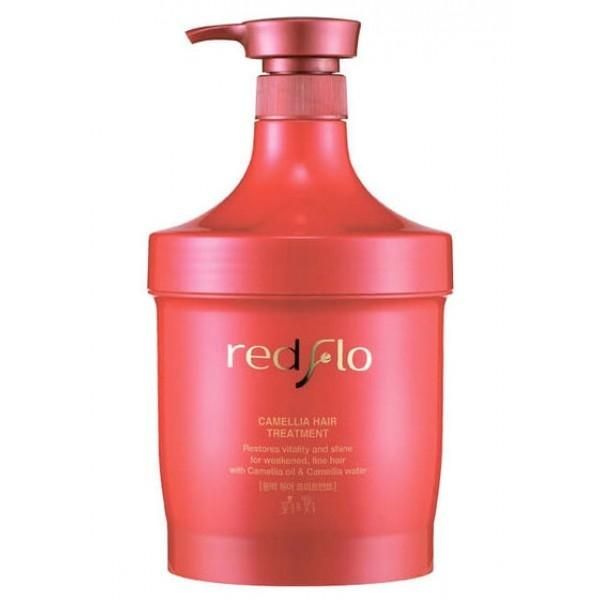 Flor de Man Интенсивно увлажняющая маска для волос с камелией Редфло 1000 мл