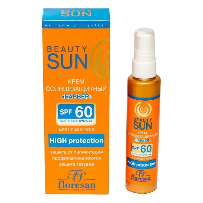 Флоресан Солнцезащитный крем Барьер SPF 60 Beauty Sun 75мл