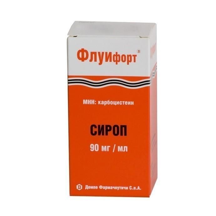 Флуифорт сироп 9 г, 100 мл