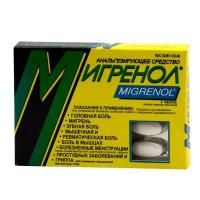 Мигренол таблетки, 8 шт. Мигренол таблетки, 8 шт.