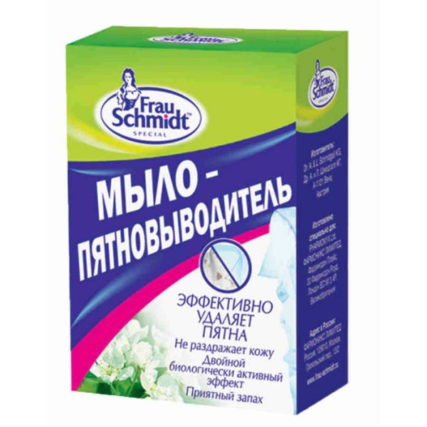 Frau Schmidt Мыло-пятновыводитель 100 гр Frau Schmidt Мыло-пятновыводитель 100 гр