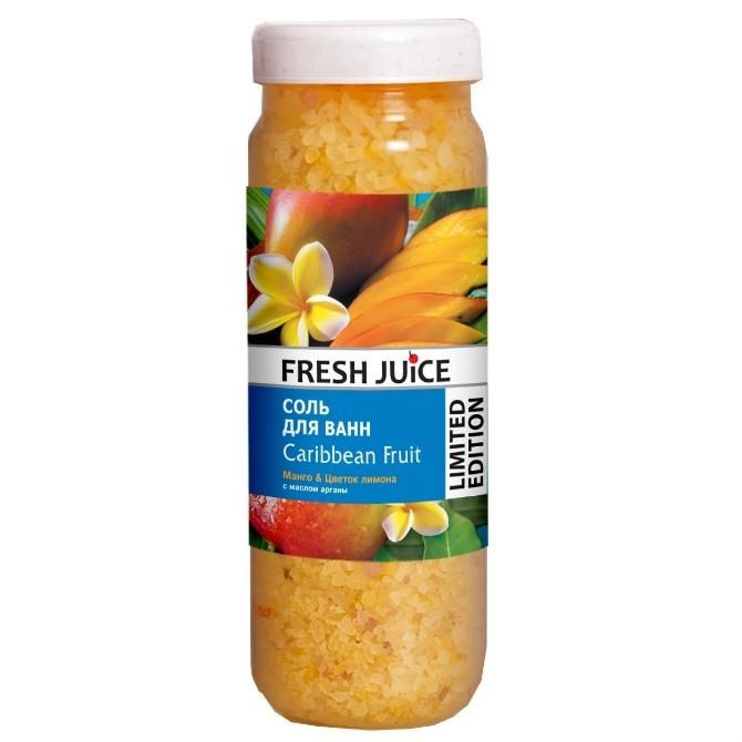 Fresh Juice Соль для ванн Caribbean Fruit 700мл