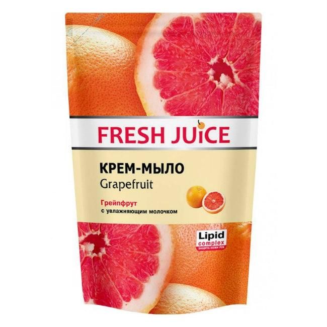 Fresh Juice Жидкое Крем-мыло с увл. Молочком Грейпфрут (Grapefruit), 460 мл наполнитель