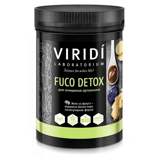 Фуко Детокс (Fuco Detox) Желе из водорослей Фукуса для очищения организма 450 г