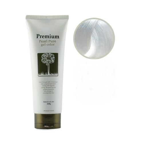 Gain Cosmetic Маникюр для волос бесцветн. Haken Premium Pearll Pure Gel Color Crystal Clear 220 мл