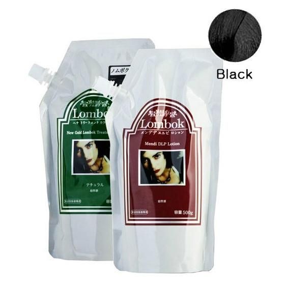 Gain Cosmetic Система для ламинирования волос Lombok Original set Black 500 г 2 шт.