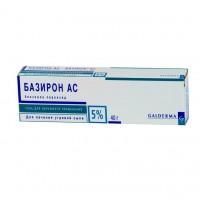Базирон ас гель д/наружн. прим. 5% туба 40г