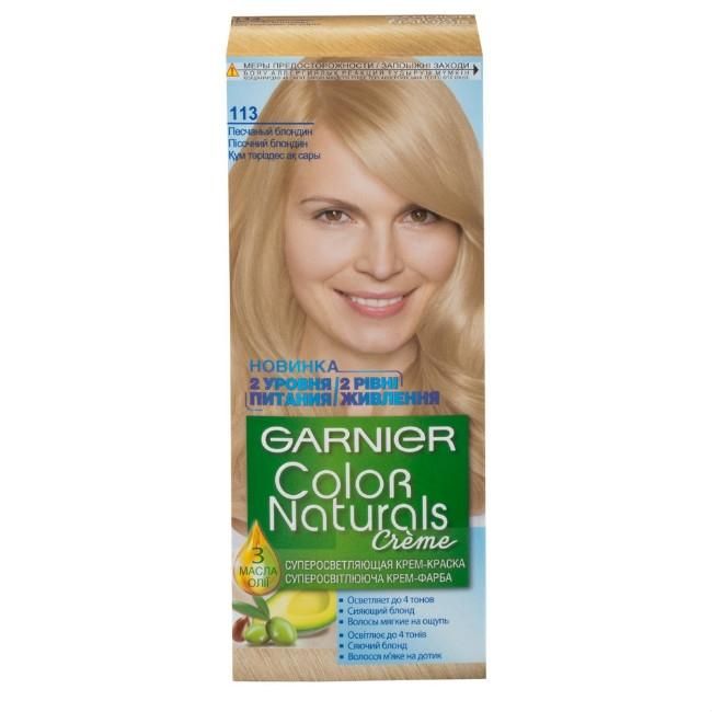 Garnier Color Naturals Краска для волос 113 Песочный блонд 110мл