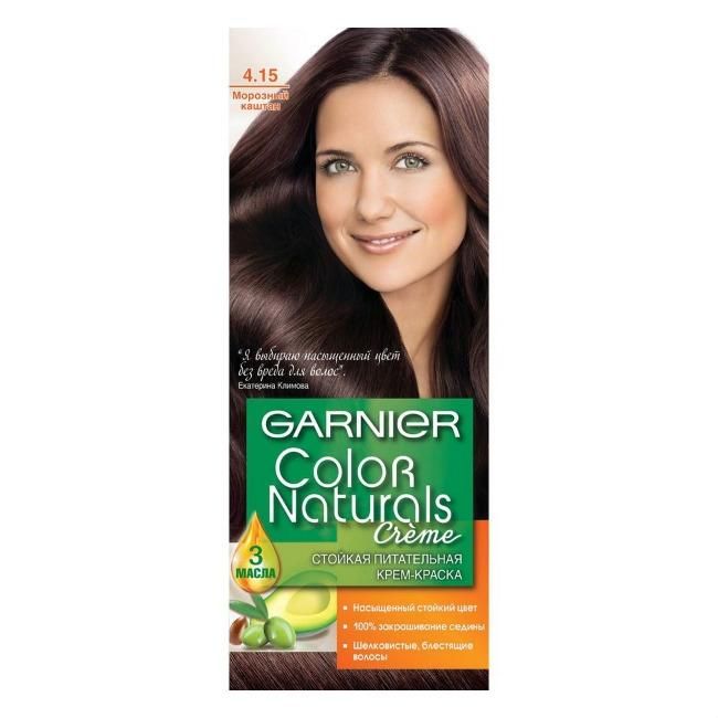 Garnier Color Naturals Краска для волос 4.15 Морозный каштан 110мл