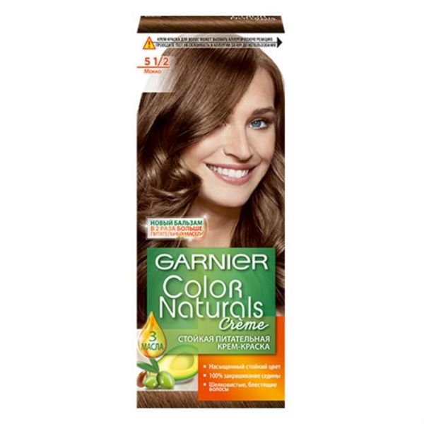 Garnier Color Naturals Краска для волос 5.12 Мокко 110мл