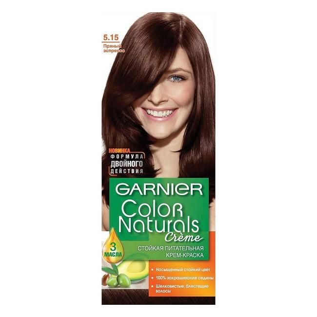 Garnier Color Naturals Краска для волос 5.15 Пряный эспрессо 110мл
