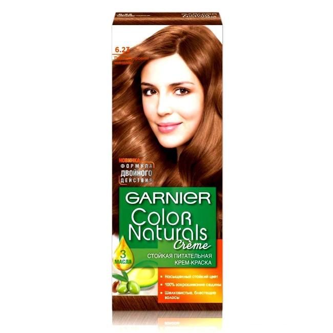 Garnier Color Naturals Краска для волос 6.23 Перламутровый миндаль 110мл
