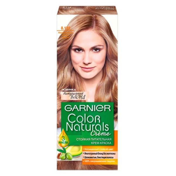 Garnier Color Naturals Краска для волос 8.132 Натуральный светло-русый 110мл