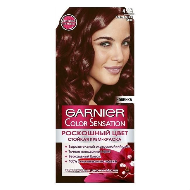 Garnier Color Sensation Краска для волос 4.15 Благородный опал 110мл