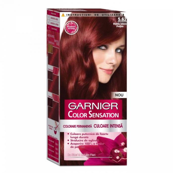 Garnier Color Sensation Краска для волос 5.62 Царский гранат 110мл