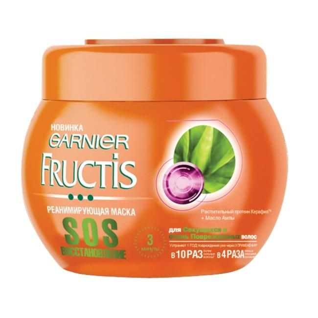 Garnier Fructis Маска для волос SOS Восстановление реанимирующая 300мл