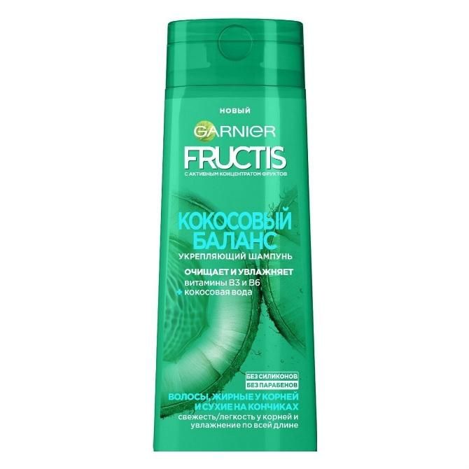 Garnier Fructis Шампунь для волос Кокосовый баланс 400мл