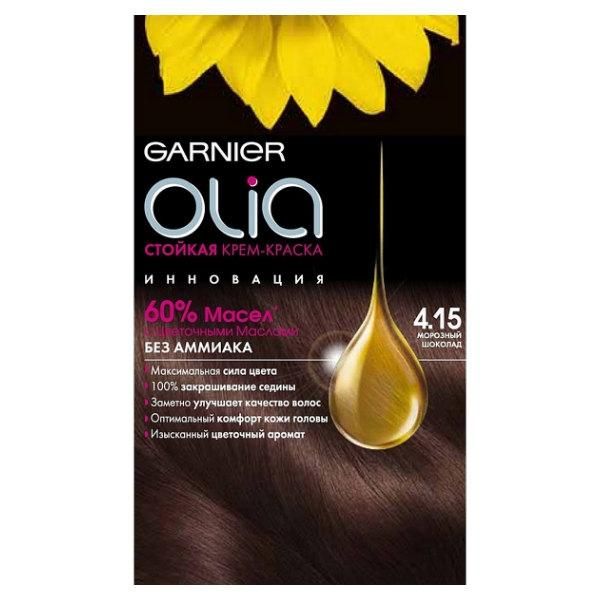 Garnier Olia Краска для волос 4.15 Морозный шоколад 160мл 4.15 Морозный шоколад 160мл