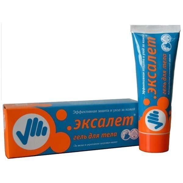 Гель для тела Эксалет антибактериальный пролонгированного действия туба, 75 г, 1 шт.