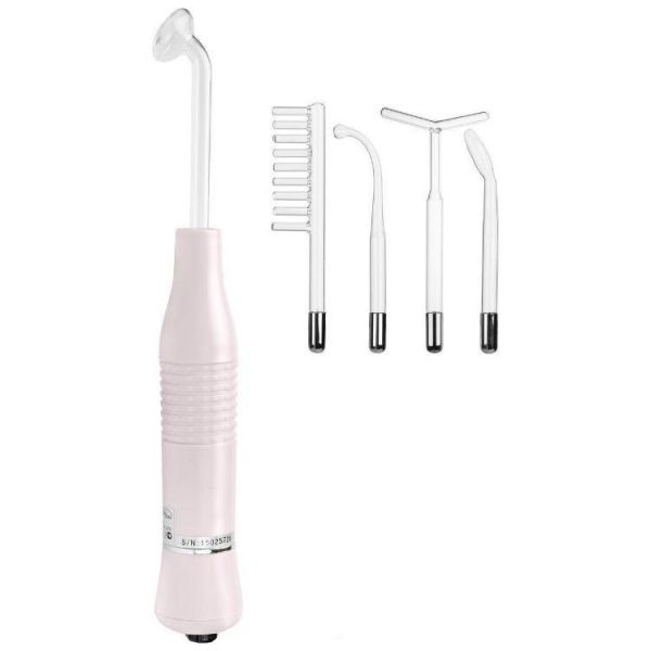 Gezatone Дарсонваль Biolift4 203 для лица, тела и волос с 5 насадками розовый 1 шт.