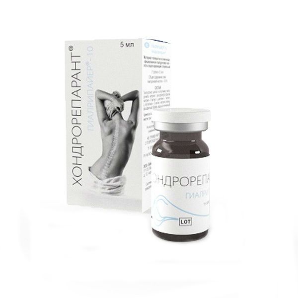 ГИАЛРИПАЙЕР-10 Хондрорепарант протез синовиальной жидкости 5 мл флакон с иглой 1 шт.