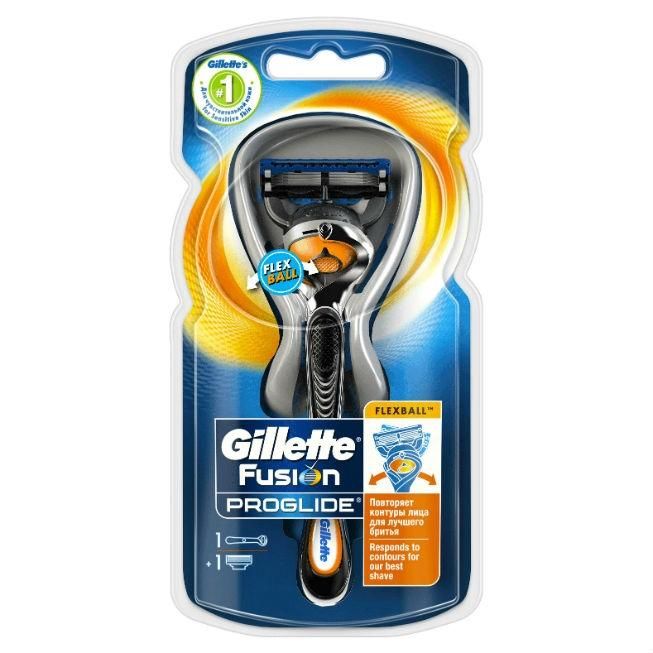 Gillеttе Fusion ProGlide Flexball Станок с 2 сменными кассетами 1 уп.