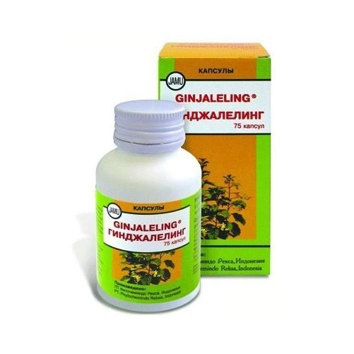Гинджалелинг капсулы 500 мг, 75 шт.