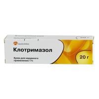 Клотримазол крем 1%, 20 г