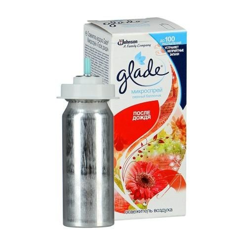 Glade Освежитель воздуха Микроспрей основной блок После Дождя 10 мл