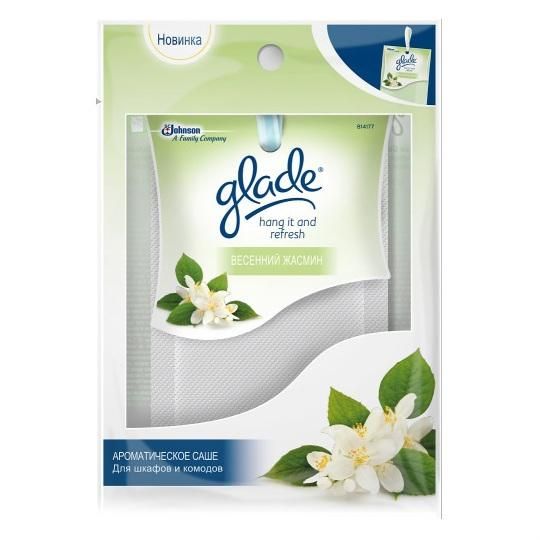 Glade Саше ароматическое Hang it and Refresh Весенний жасмин 8 г