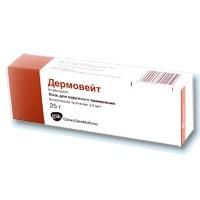 Дермовейт мазь д/нар. прим. 0,05% 25г