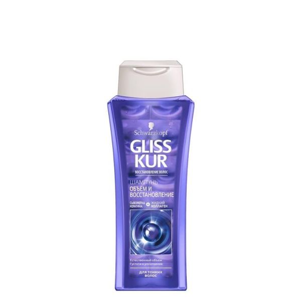 Gliss Kur Шампунь экстремальный обьем 250мл Gliss Kur Шампунь экстремальный обьем 250мл